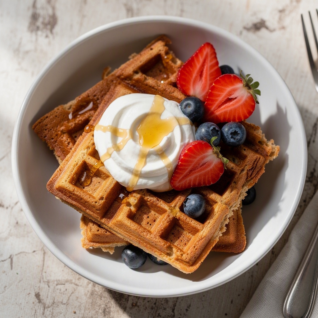 High Protein Waffles Recipe