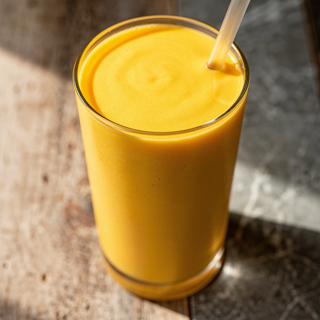 Mango Smoothie Recipe with Yogurt