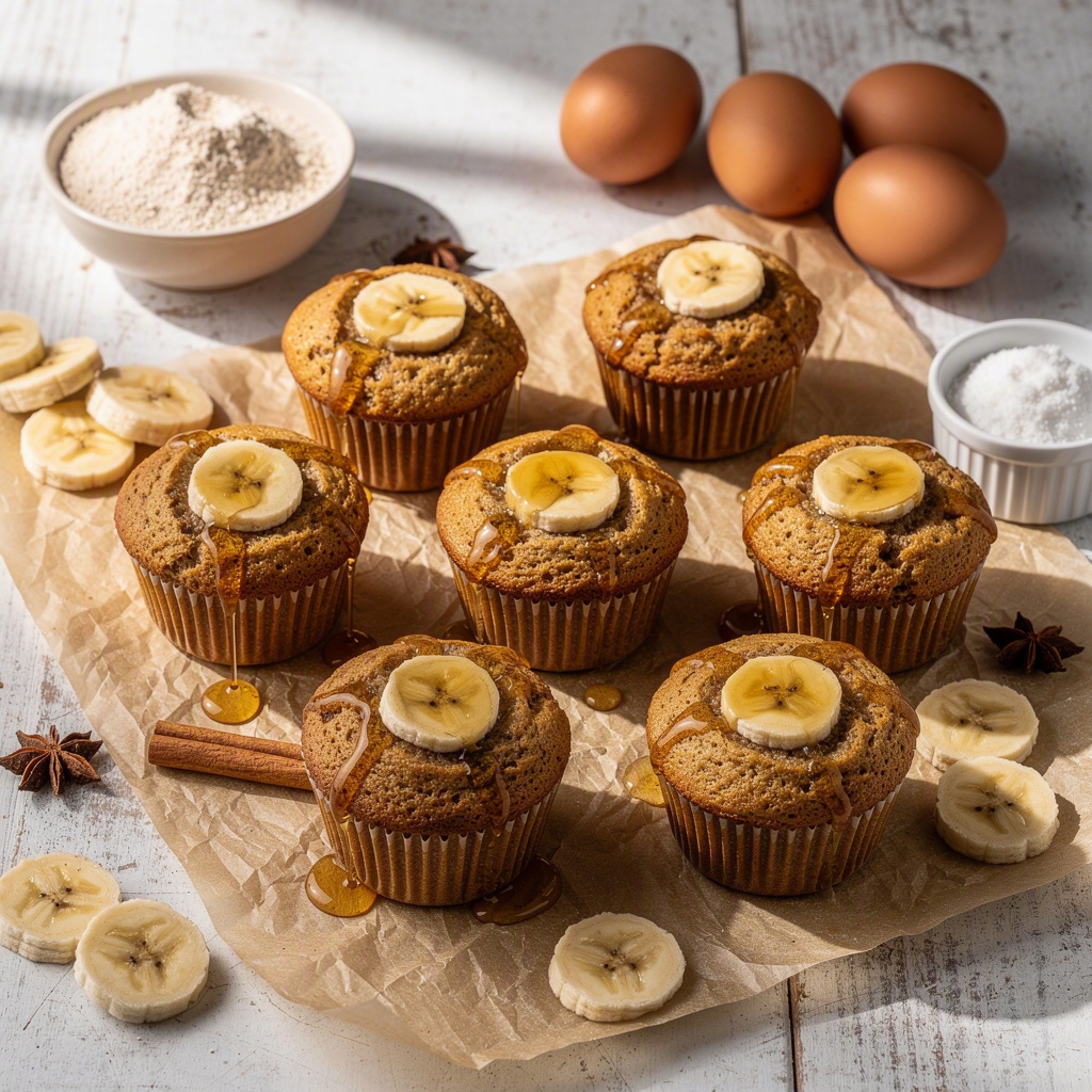 Healthy Banana Muffin Recipe