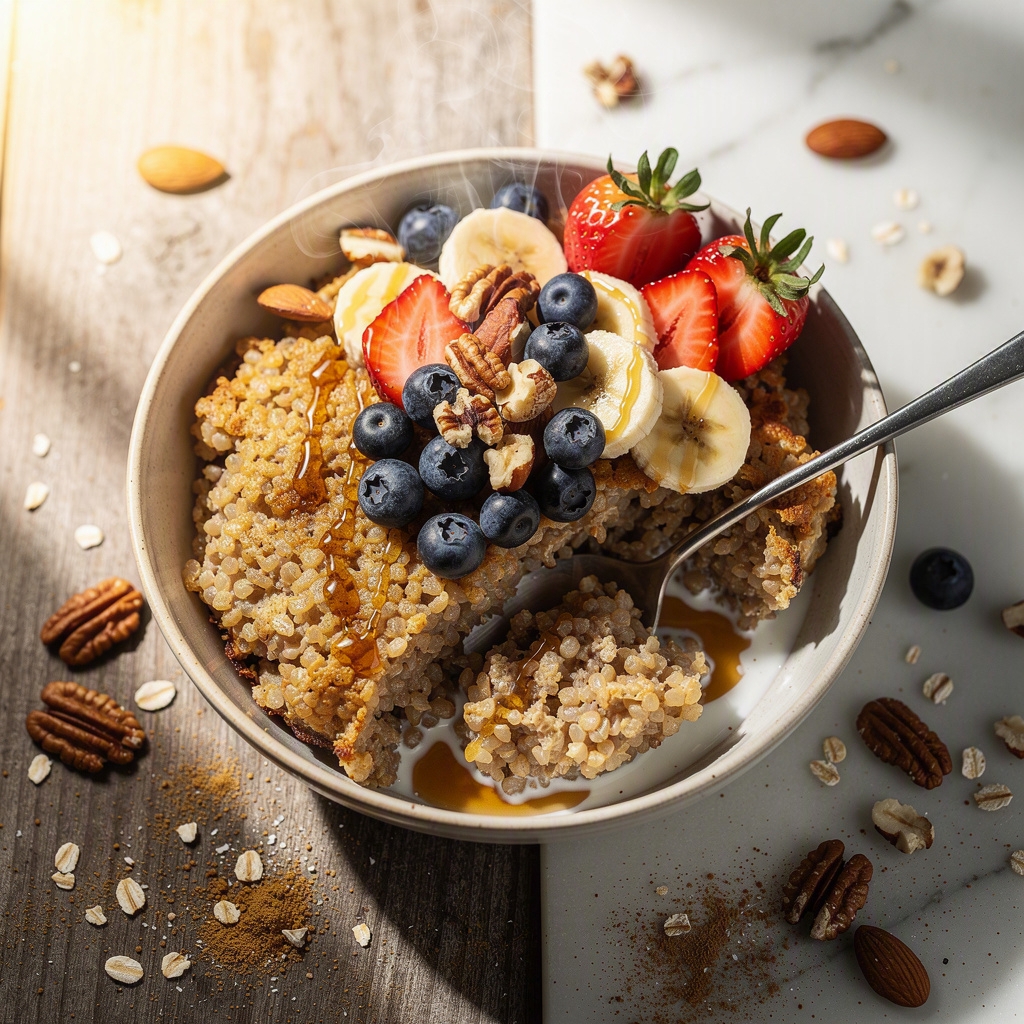 Baked Steel Cut Oatmeal