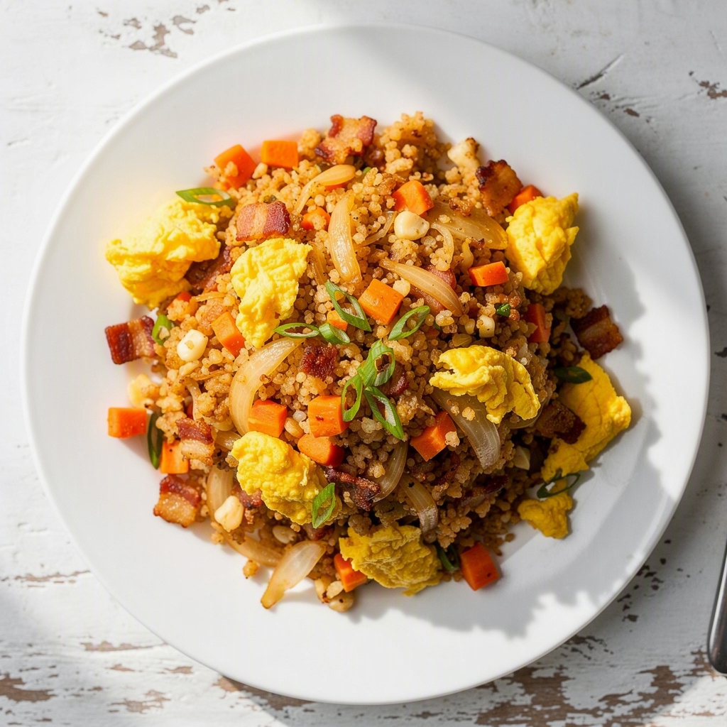 Breakfast Cauliflower Fried Rice