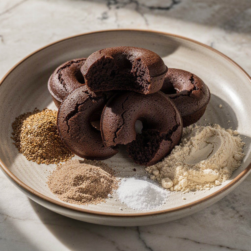 Healthy Chocolate Donuts
