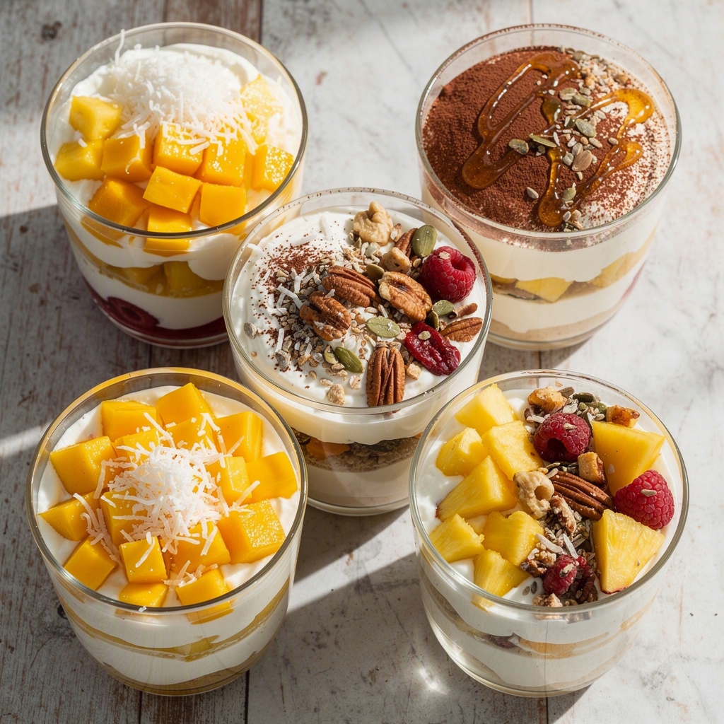 5 Healthy Yogurt Parfaits