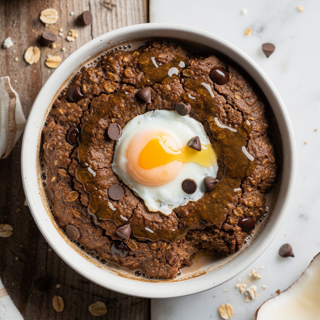 Healthy Chocolate Coffee Oatmeal Recipe