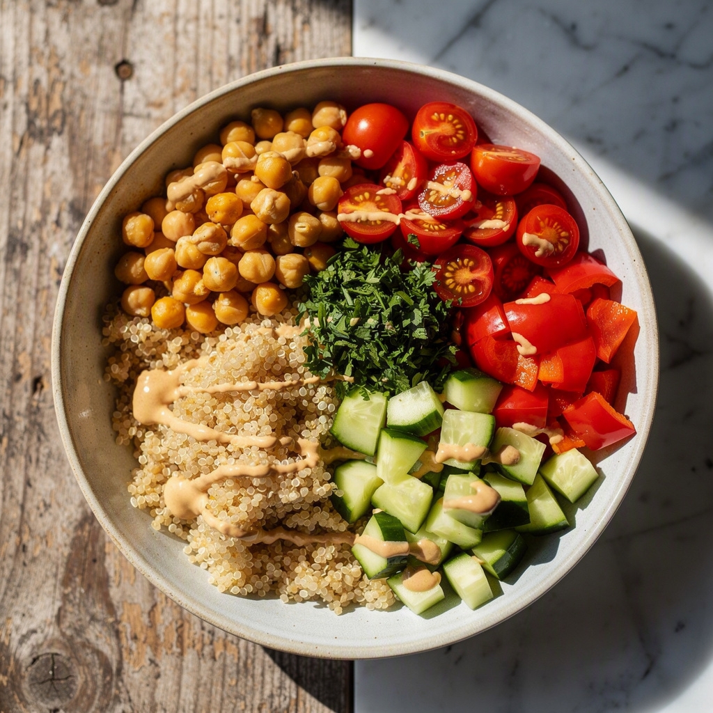 Chickpea Quinoa Power Bowl