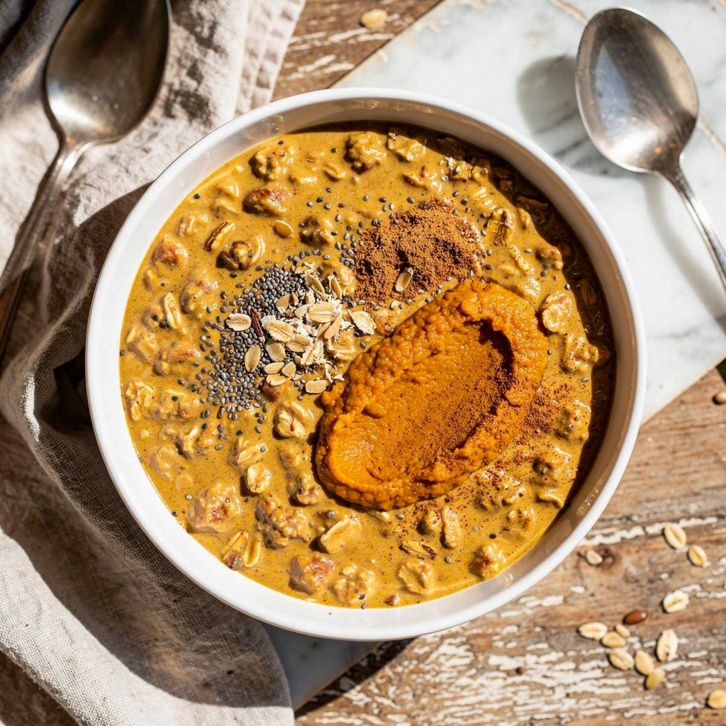 Pumpkin Pie Overnight Oats