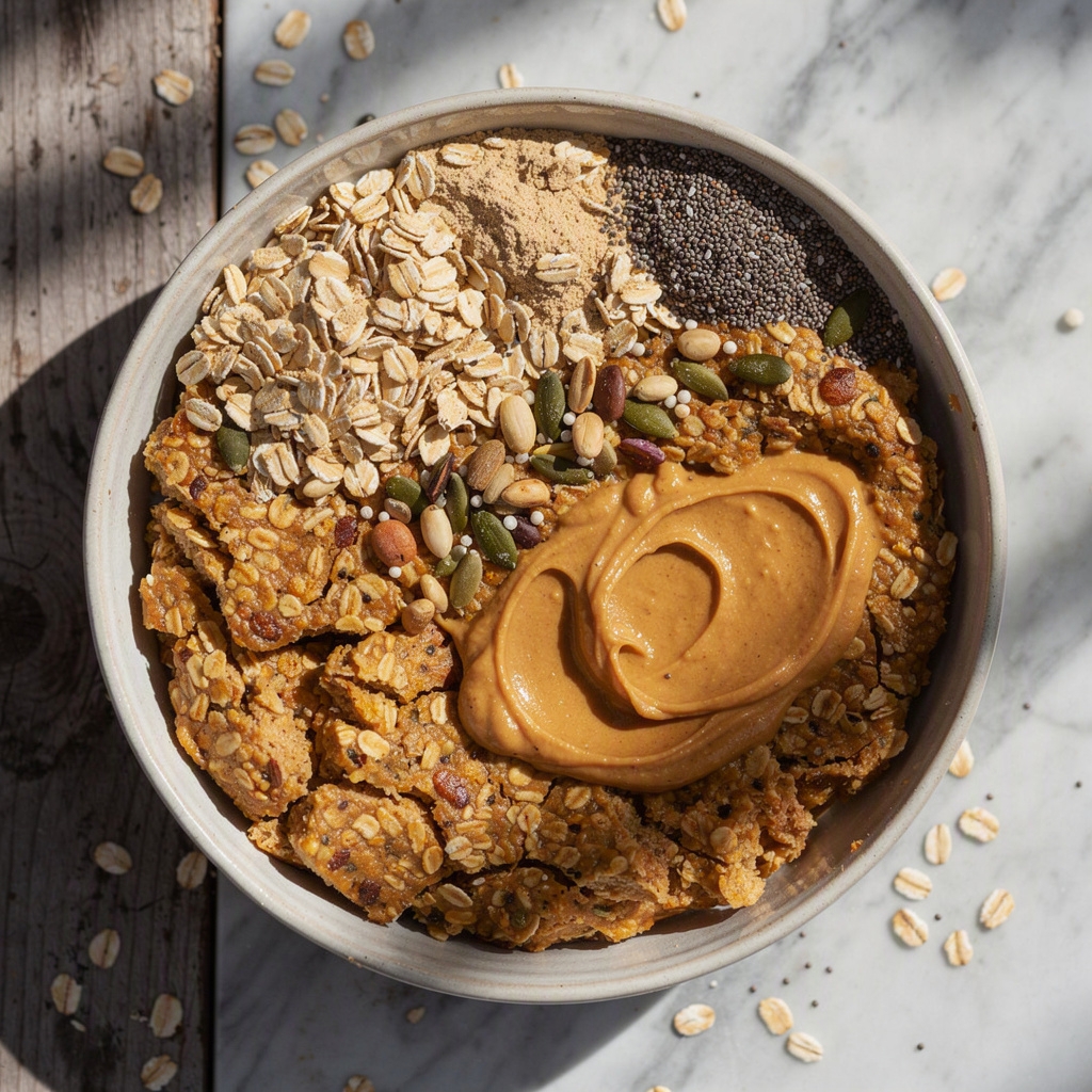 High-Protein Breakfast Oat Bars