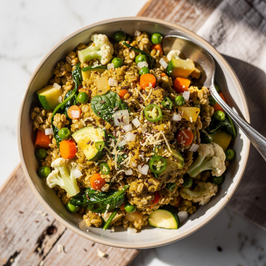 Instant Pot Masala Oats (Savory Oats)