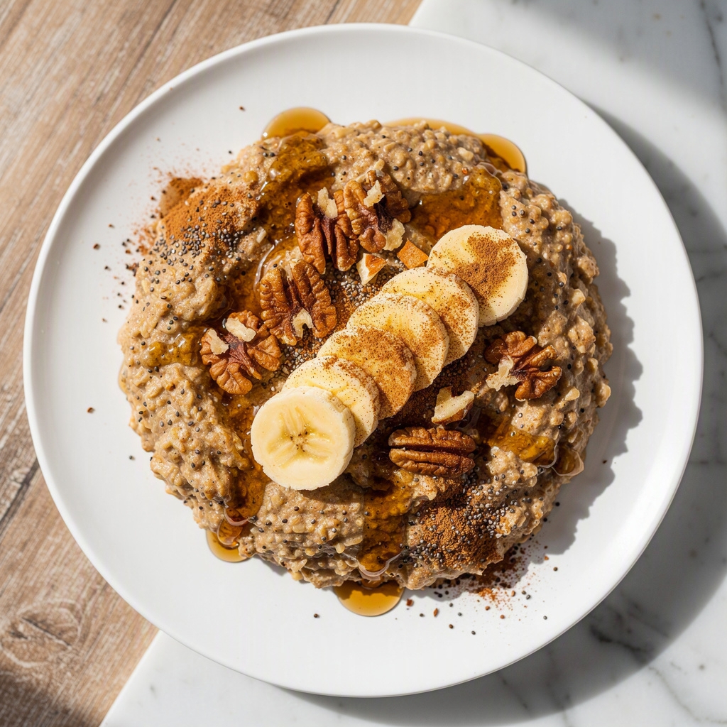 Slow Cooker Banana Bread Oats