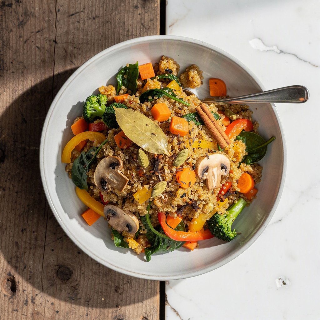 Stovetop Quinoa Pilaf