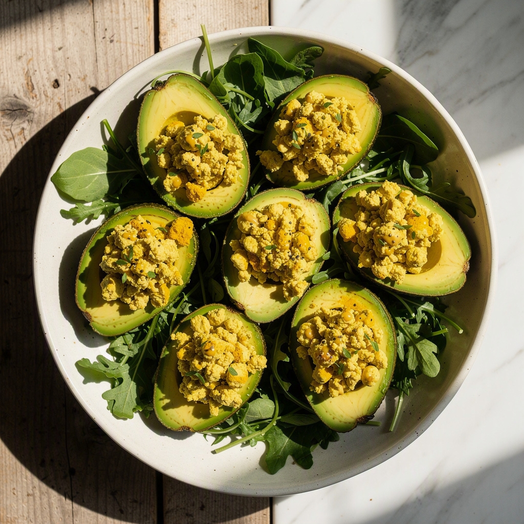 Tofu “Egg Salad” Boats
