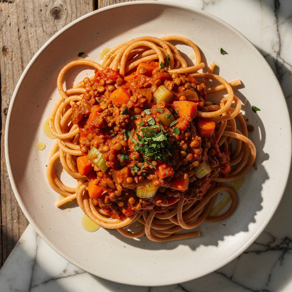 Lentil Bolognese