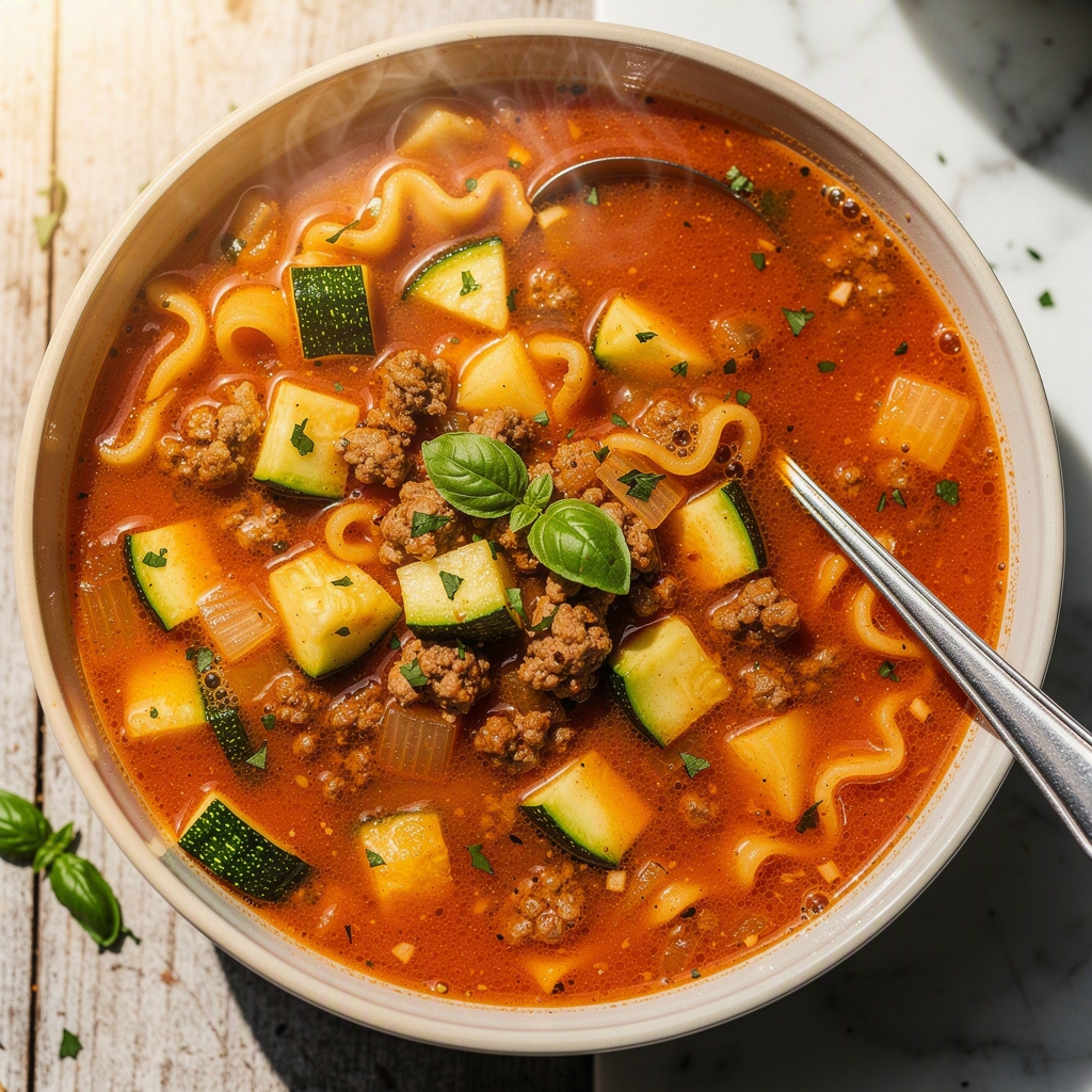 Instant Pot Lasagna Soup