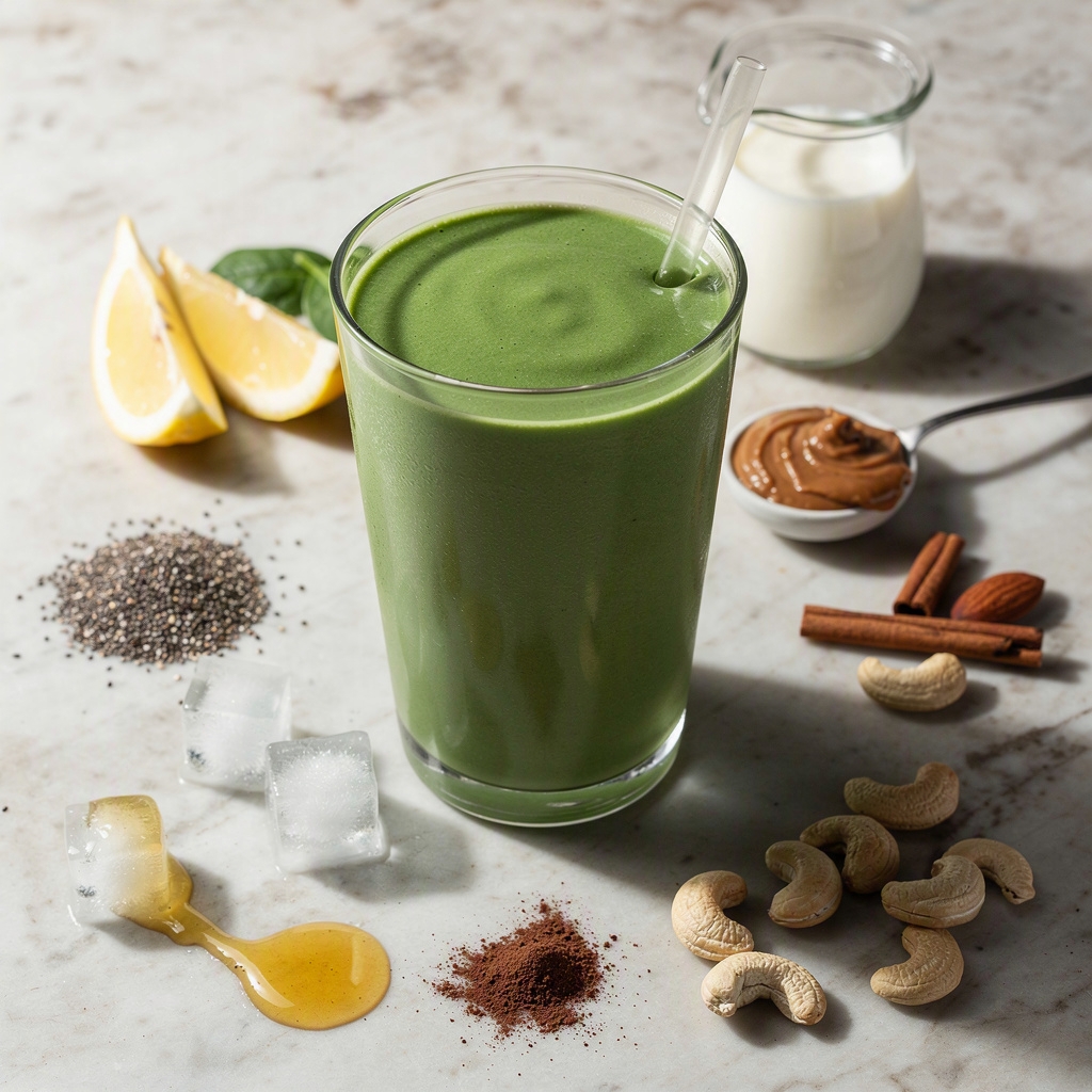 Guava Spinach Green Smoothie