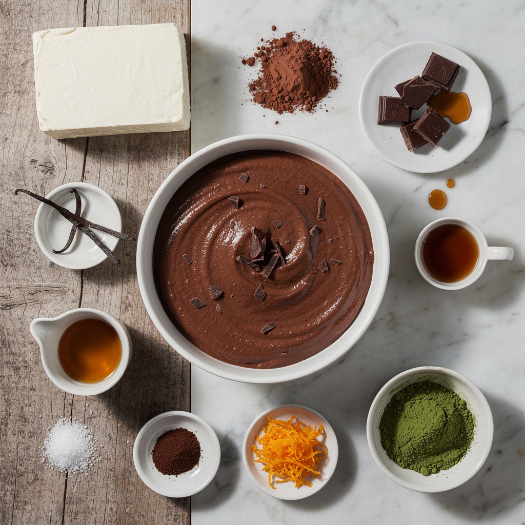 Silken Tofu Chocolate Pudding
