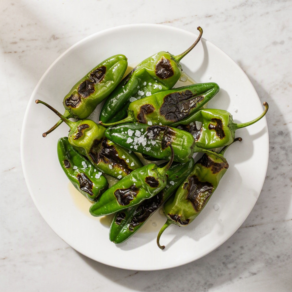 Blistered Shishito Peppers