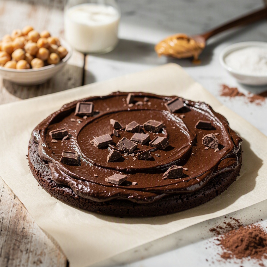 Chickpea Brownie Batter