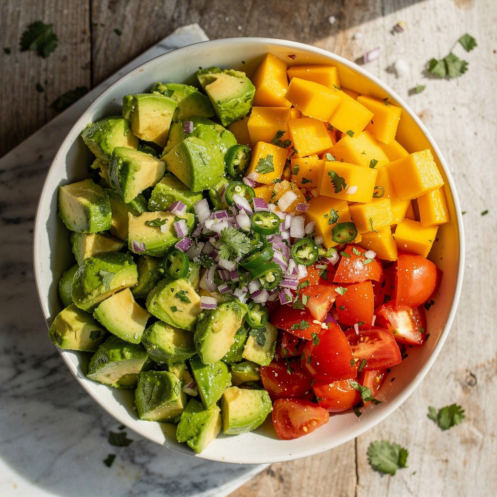 Chunky Avocado Mango Salsa