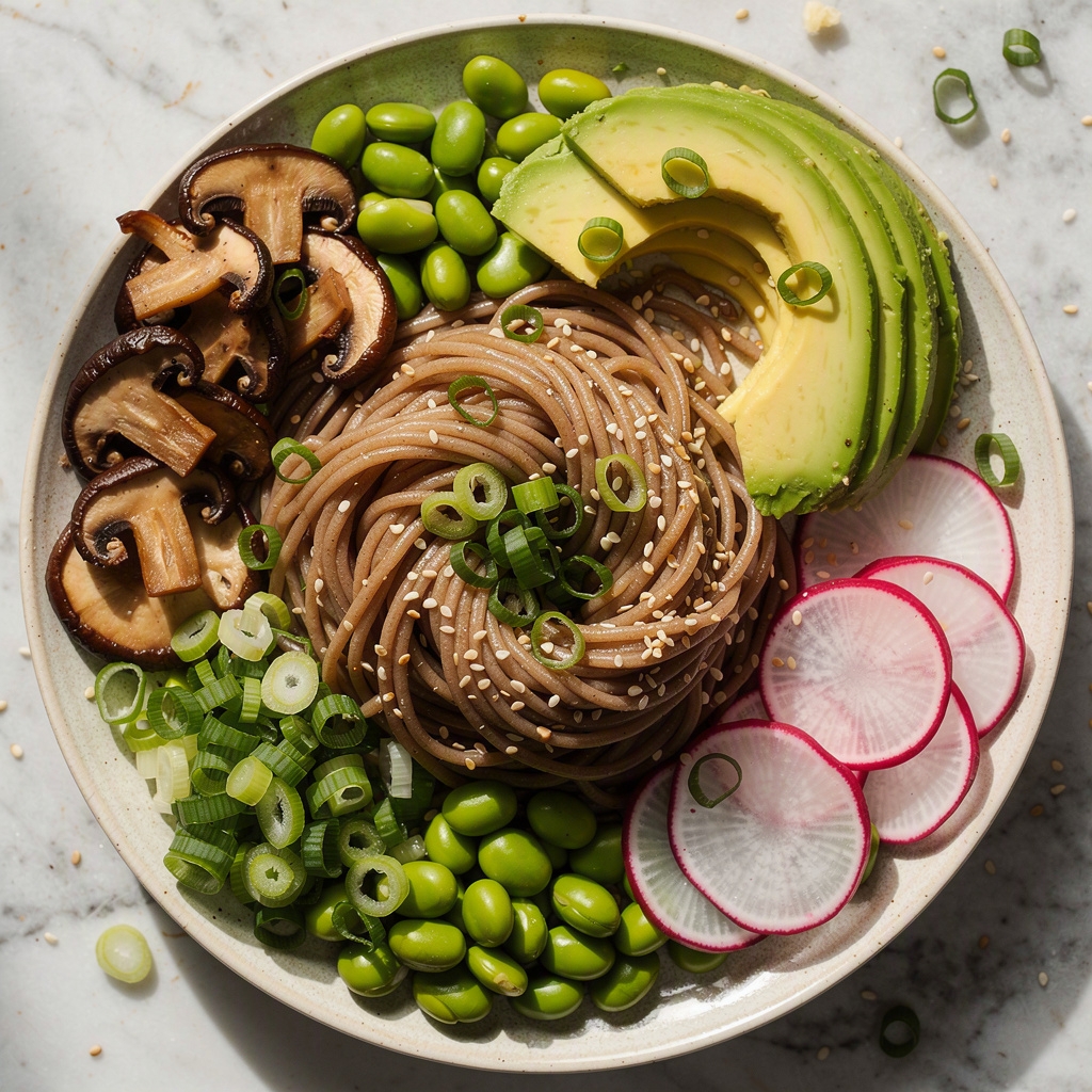 Citrus & Ginger Soba Noodles