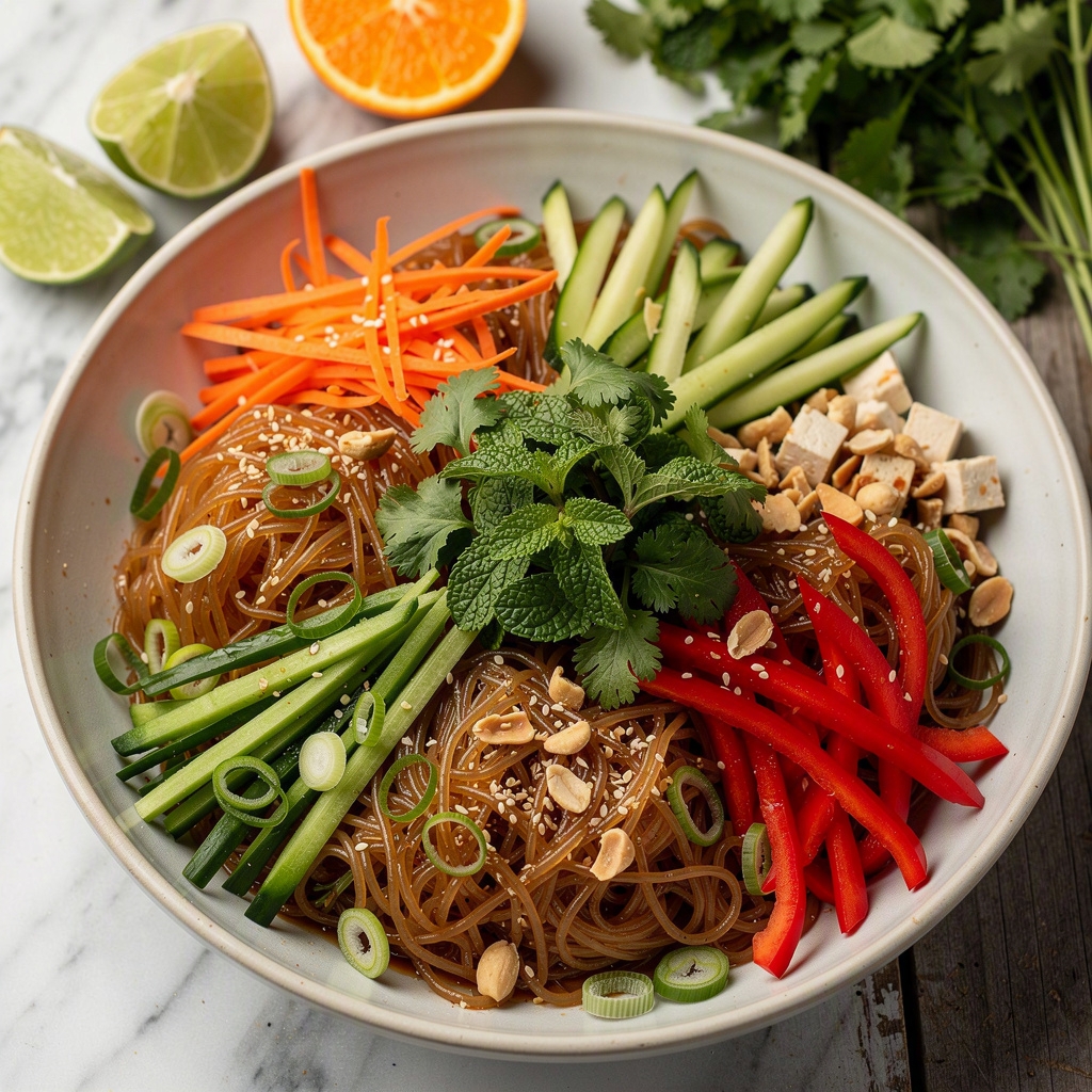Citrus Cilantro Vermicelli Salad