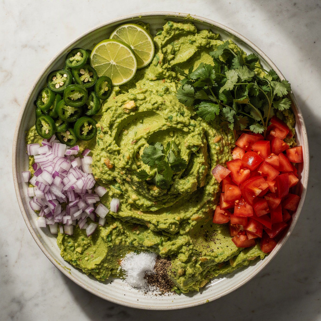 Easy Chunky Guacamole