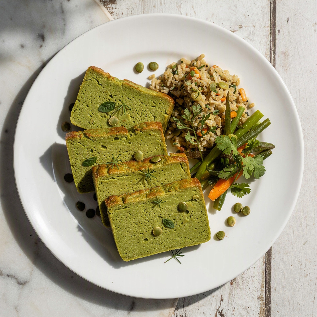 Green Split Pea Tofu