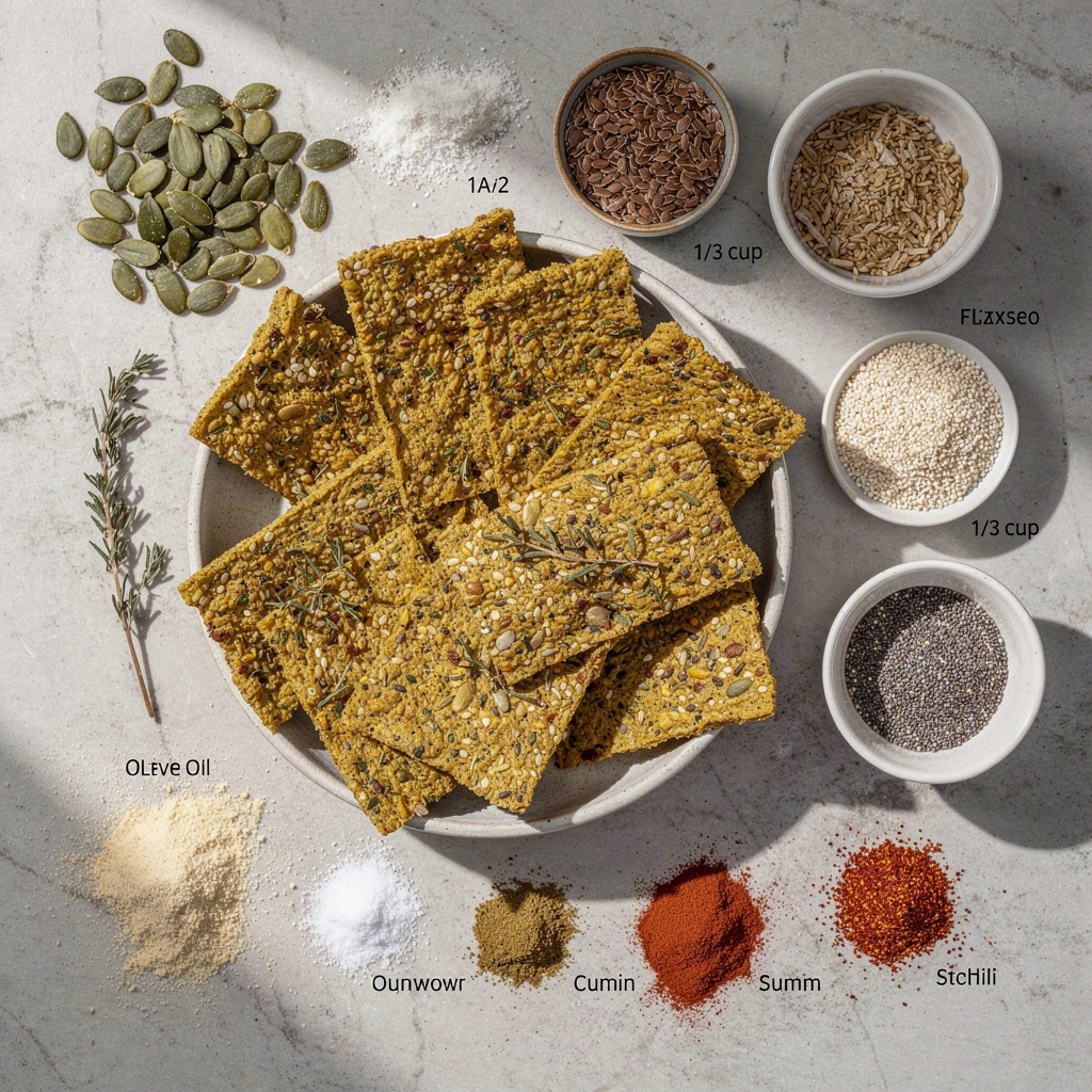 Mixed Seeds Crackers