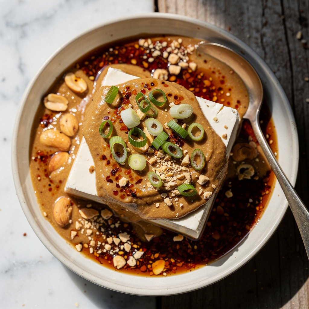 Peanut Chili Silken Tofu