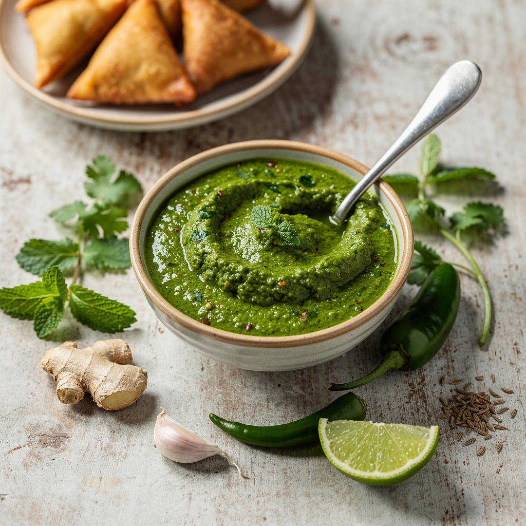 Spicy Mint Chutney