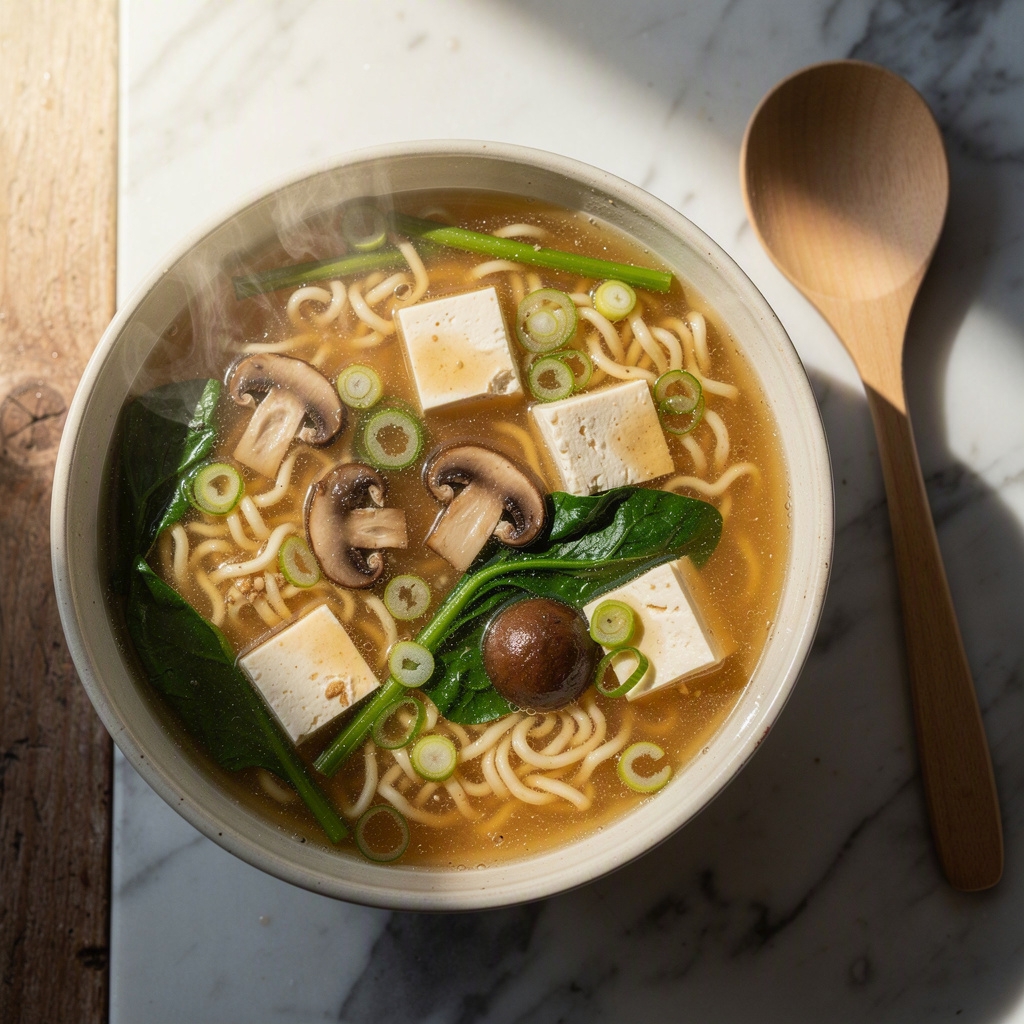 To-Go Miso Noodle Soup