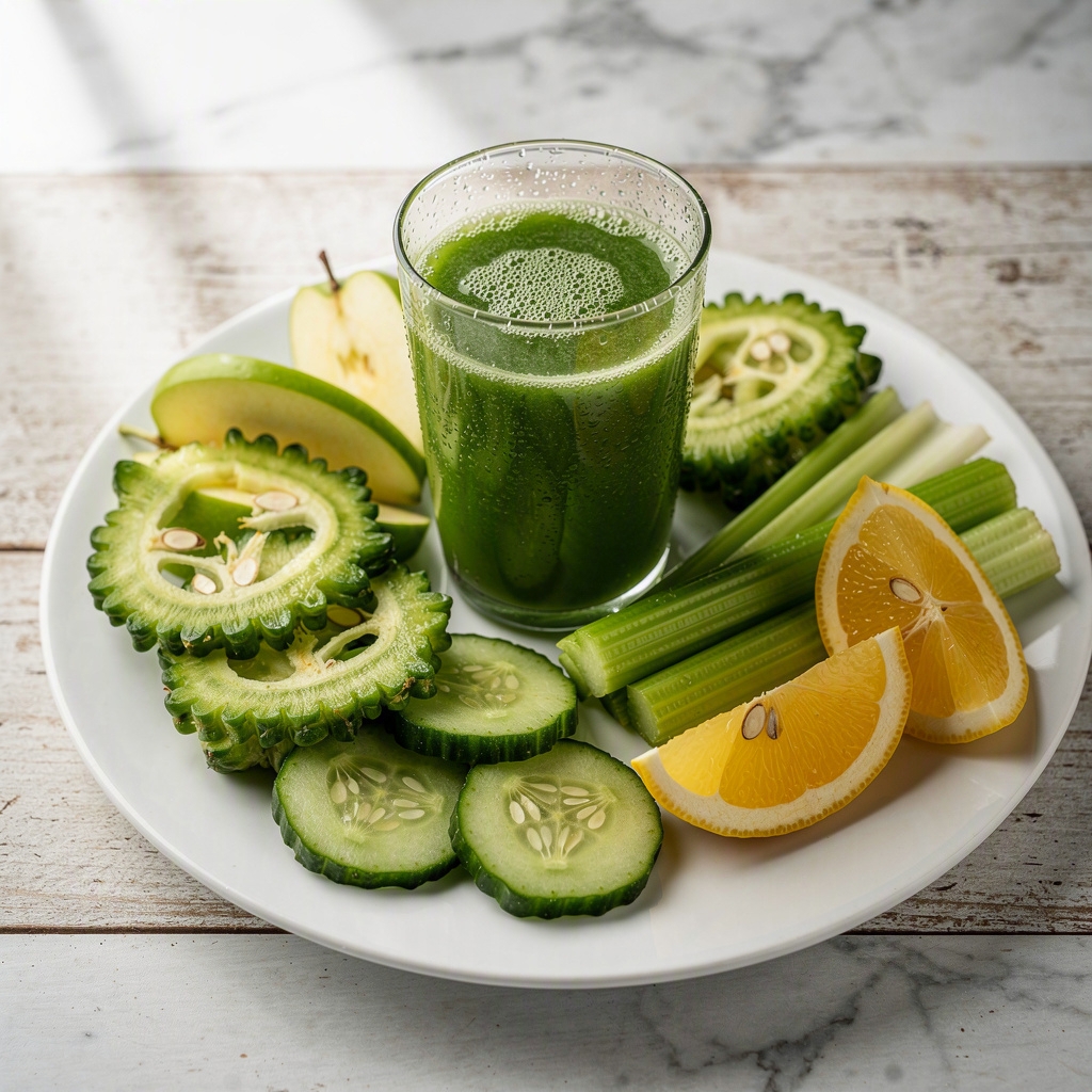 Green Bitter Melon Juice