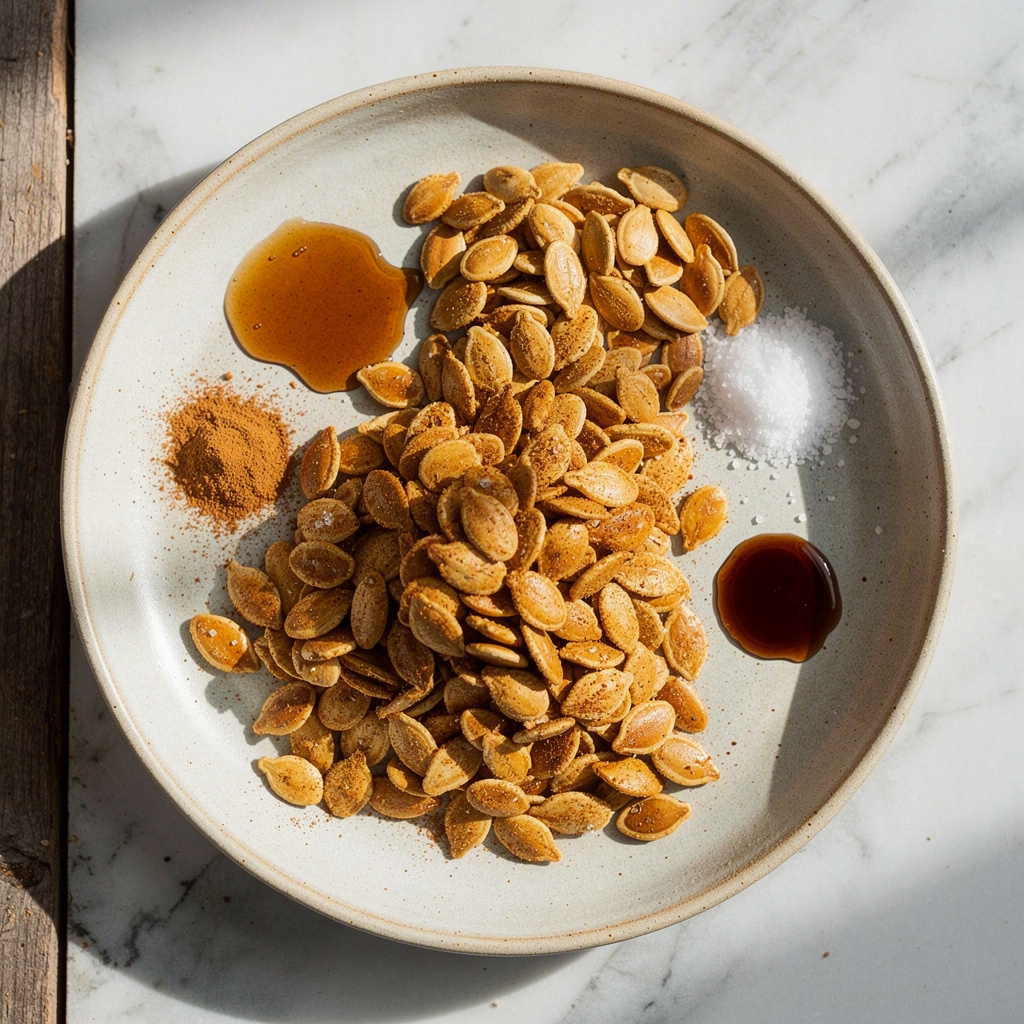 Maple Cinnamon Pumpkin Seeds